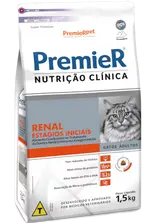PremieR Nutrição Clínica Gatos Adultos Renal Estágios Iniciais