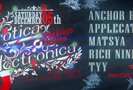 Dec 5 - EROTICA ELECTRONICA VICTORIA X :: Xmas Stockings Edition!