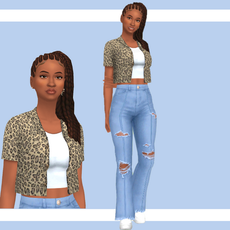 Sims 4 - Model Cassidy + CC Links