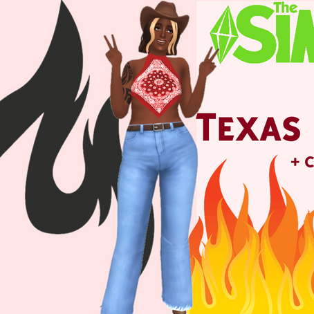 Sims 4 - Texas Hottie