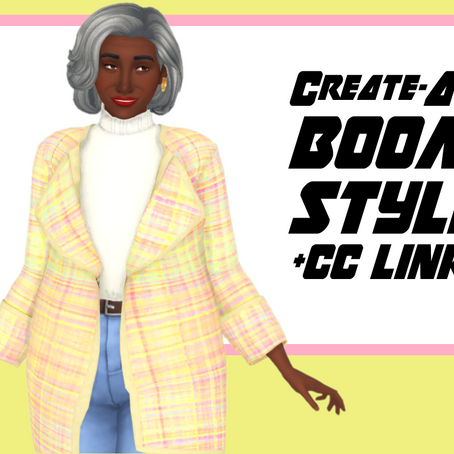 SIM 4 CREATE-A-SIM - OK BOOMER + CC LINKS 