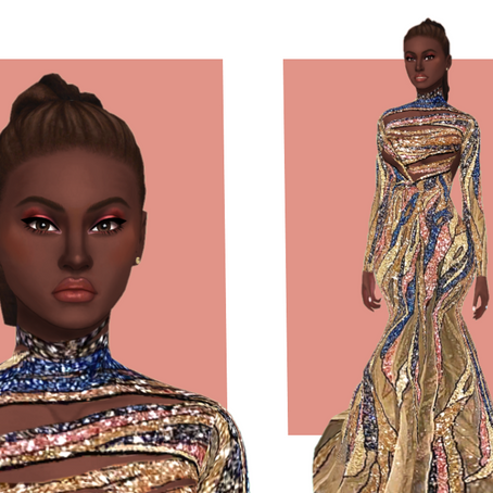 A beautiful gown + CC Links