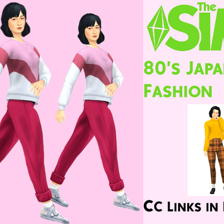 80's Japanese Fashion + CC Links