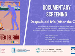 "Después del FrÃo" Documentary Screening