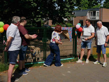 Feestelijke opening hondenravotterrein Fatima