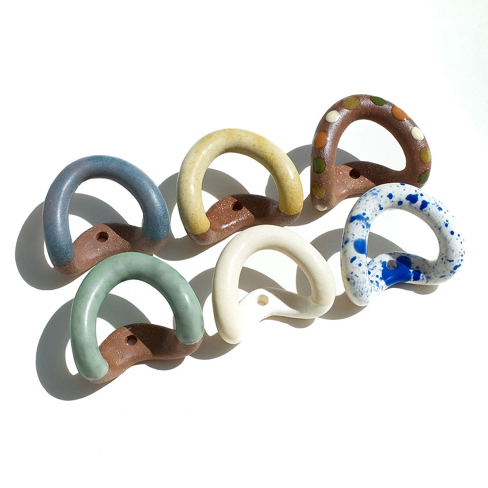 Thumbnail: XL Wall Hooks - Earth & Moss Series