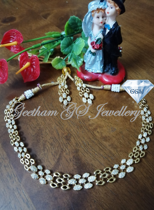American Diamond Necklace Set