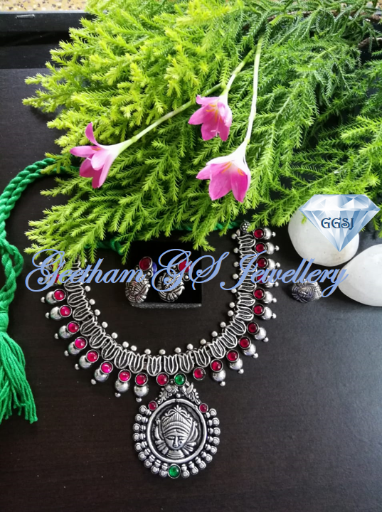 Kohlapuri Stone Durga Designer Set