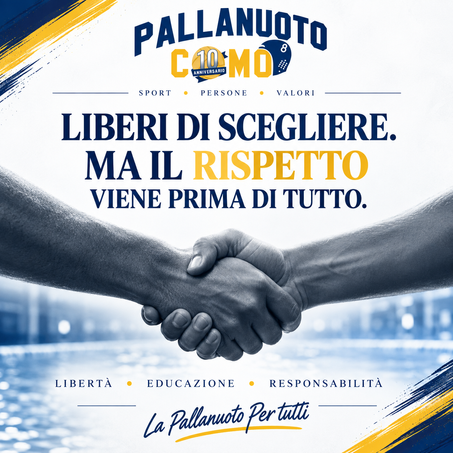 LIBERI DI SCEGLIERE. MA IL RISPETTO VIENE PRIMA DITUTTO.