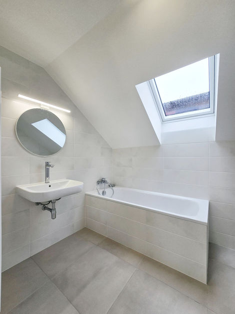 Rekonstrukce rodinného domu - koupelna