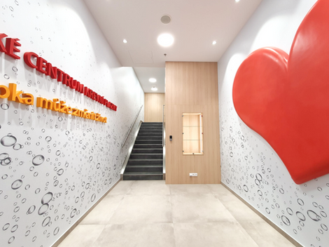 EUROPLASMA Metropole Zličín - schodiště