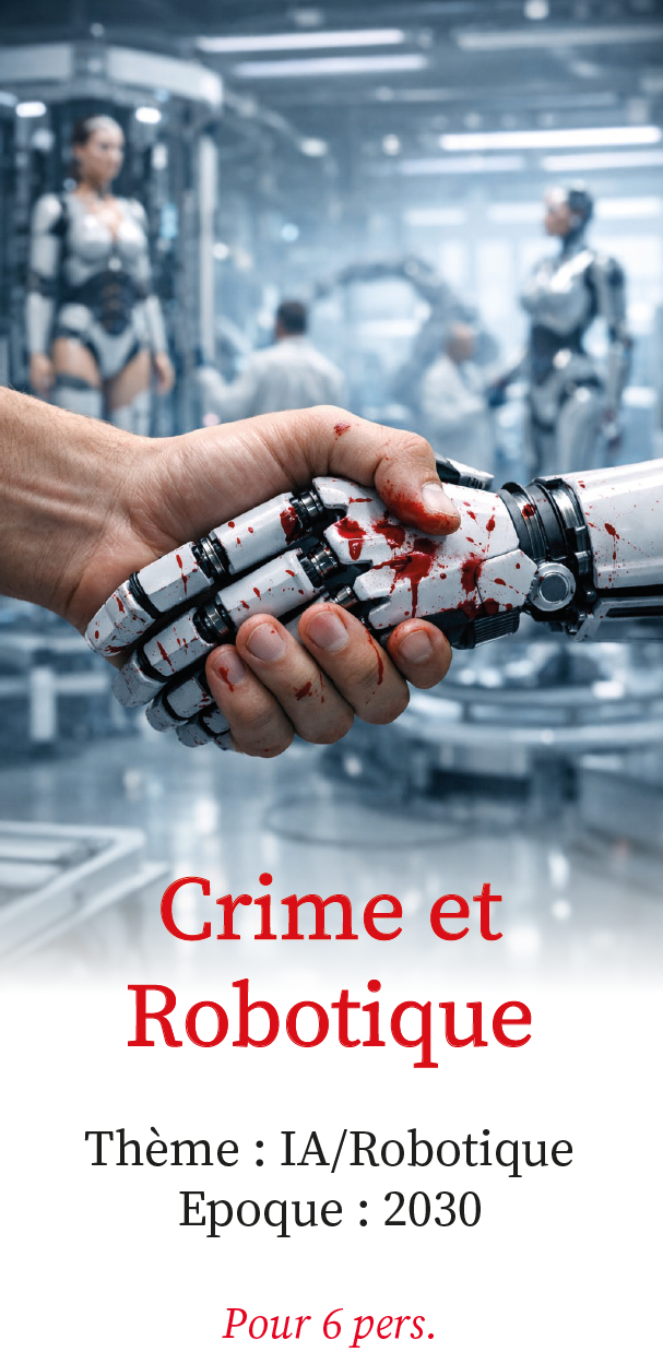Murder Night - Murder Party - Crime et Robotique - Intelligence Artificielle et androïdes