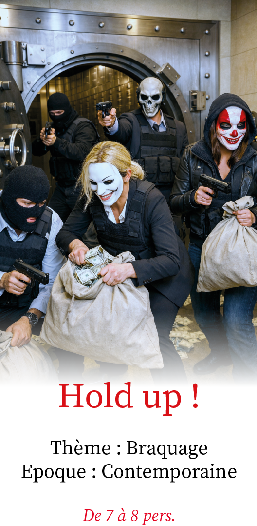 Murder Night - Murder Party - Braquage de banque