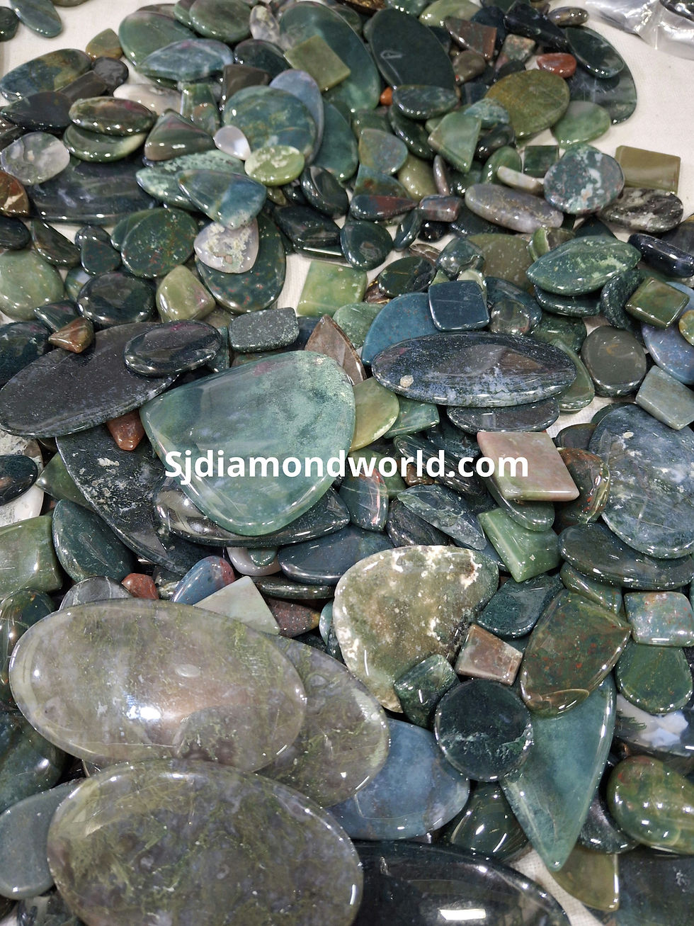Thumbnail: PAST TRAUMA HEALINGS - MOSS AGATE