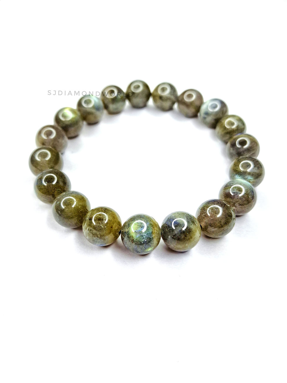 Certified Labradorite Bracelet — 11mm Ultra Premium Quality