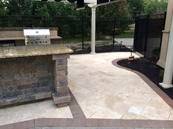brick paver outdoor kitchen installations tampa, pasco, hernando, hillsborough 5