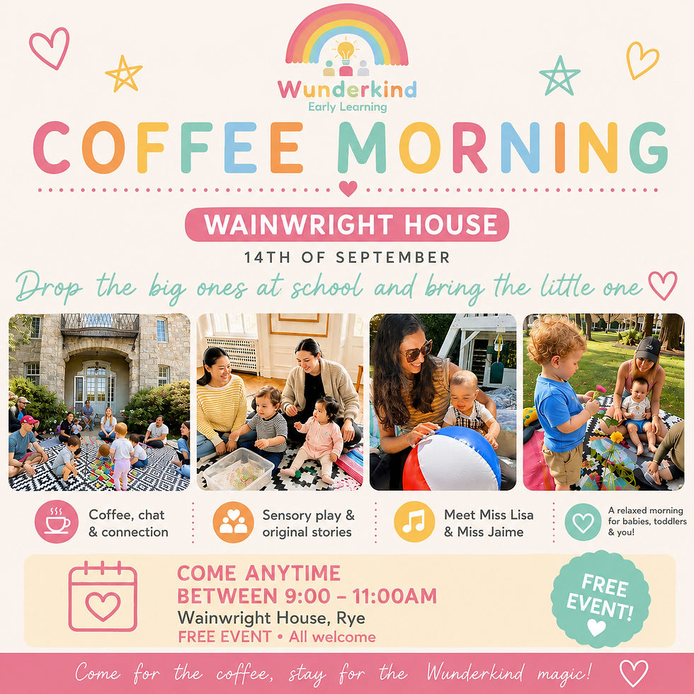 Wunderkind Coffee Morning at Wainwright House