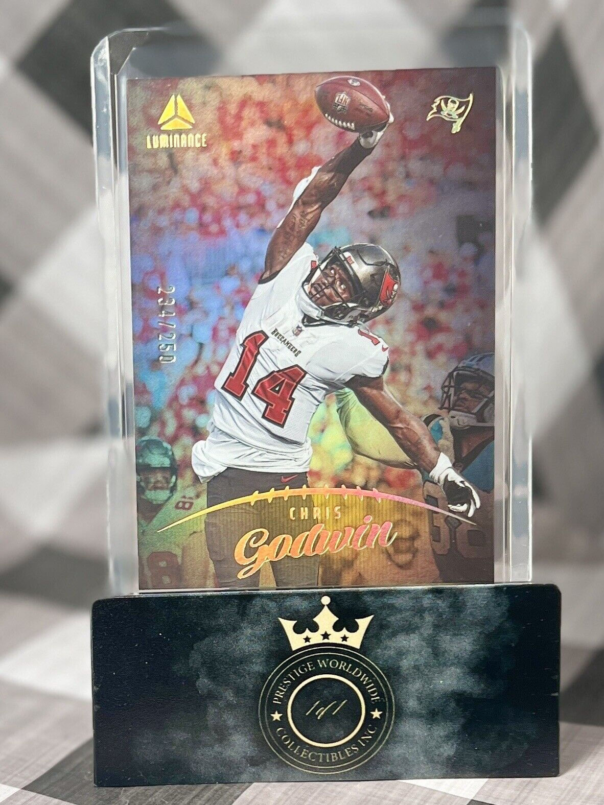 Chris Godwin 2023 Panini Luminance Gold Base Parallel /250 #75 TB Buccaneers SP