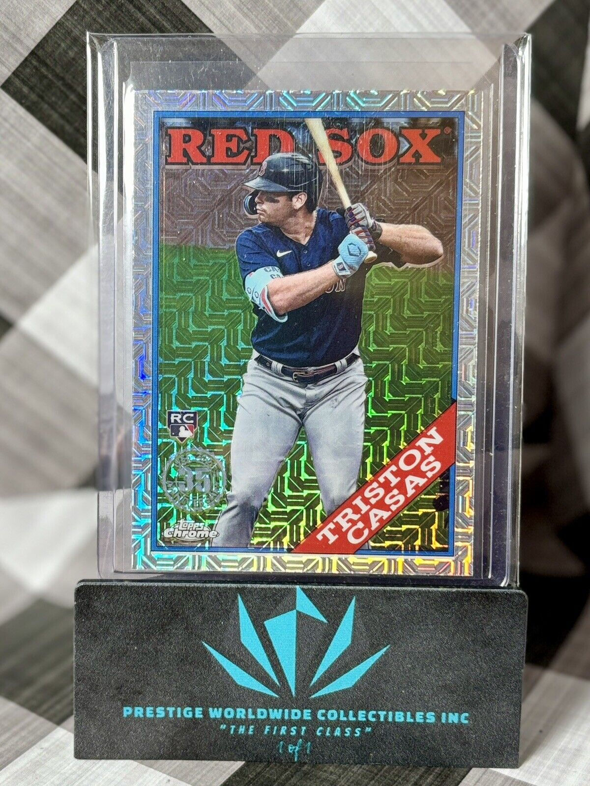 Triston Casas 2023 Topps Series 2 1988 Silver Mojo Rookie #2T88C-59 Red Sox RC