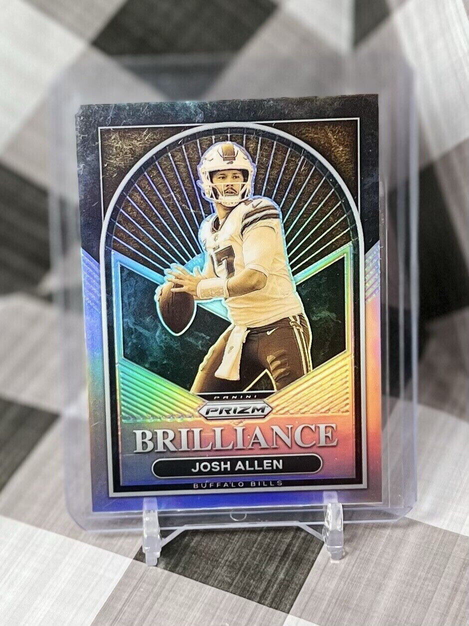🔥Josh Allen 2022 Panini Prizm Brilliance Silver Prizm #B-4 - Buffalo Bills🔥