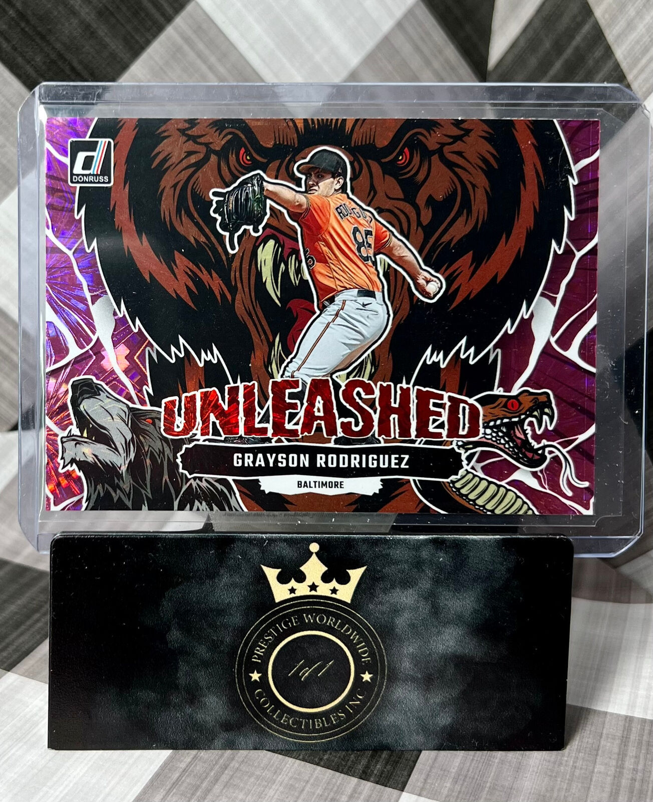 Grayson Rodriguez 2023 Donruss Pink Fireworks Unleashed #U15