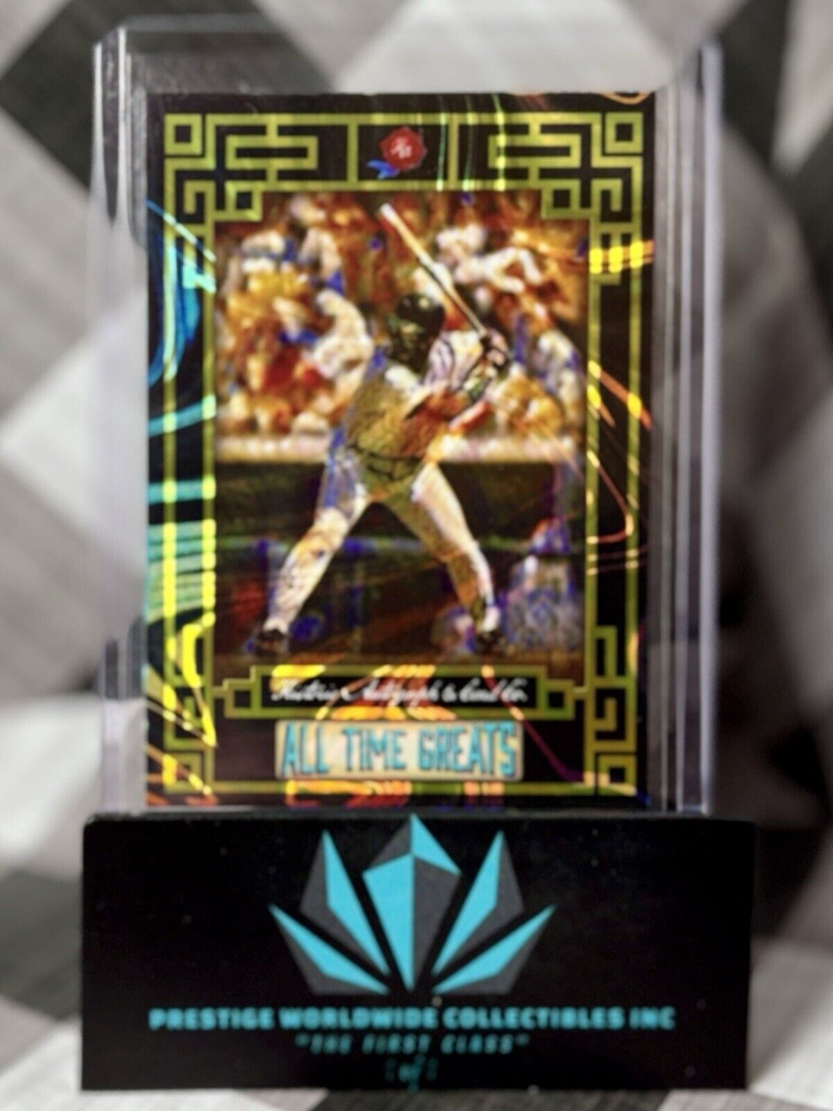 Tony Gwynn 2024 Historic Autograph All Time Greats Tier 5 Foil /150 #99 Padres