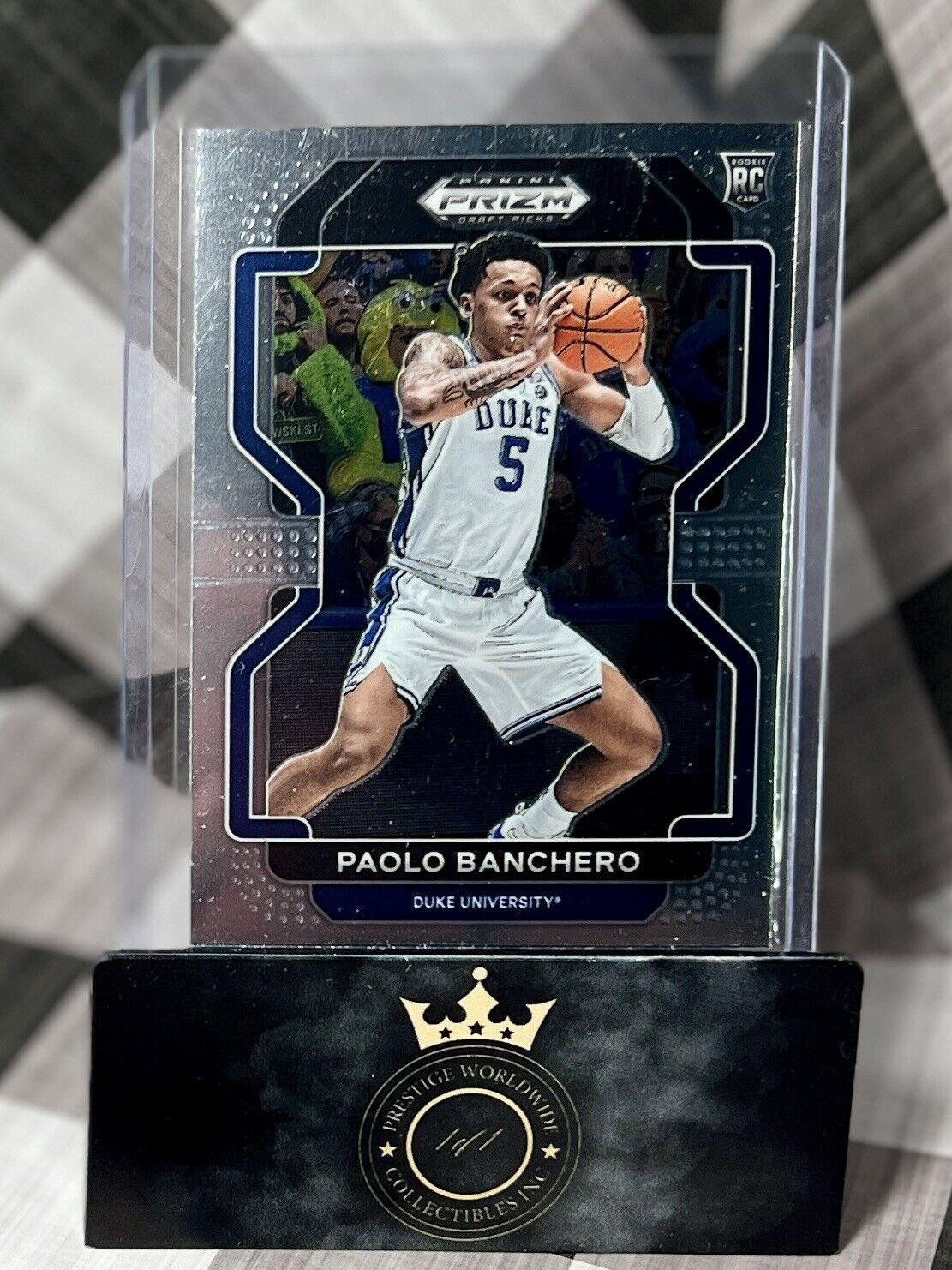 Paolo Banchero 2022-23 Prizm Draft Picks NBA Rookie #52 Duke & ORL Magic RC
