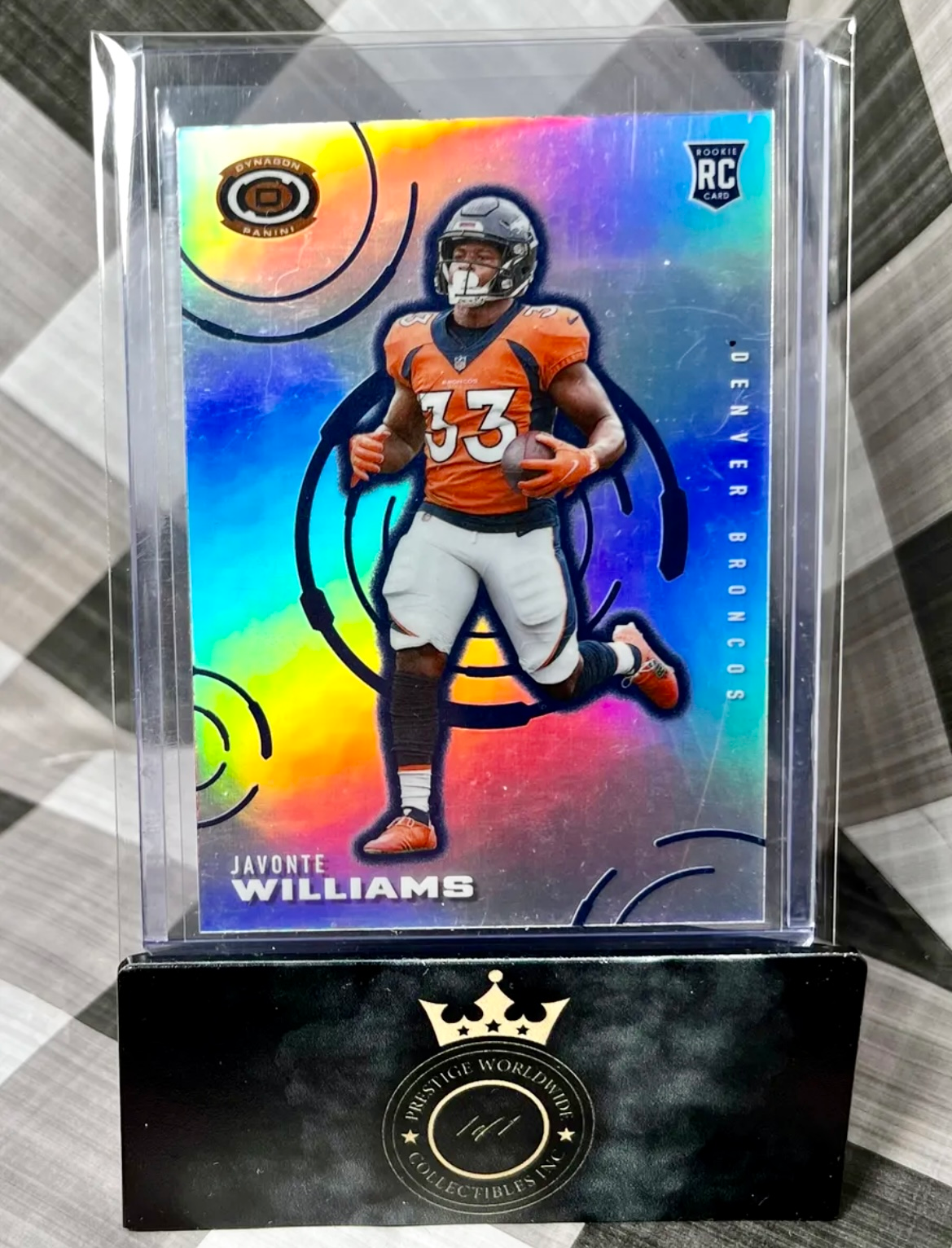 Javonte Williams 2021 Chronicles Dynagon Rookie Silver #D-14 - Broncos