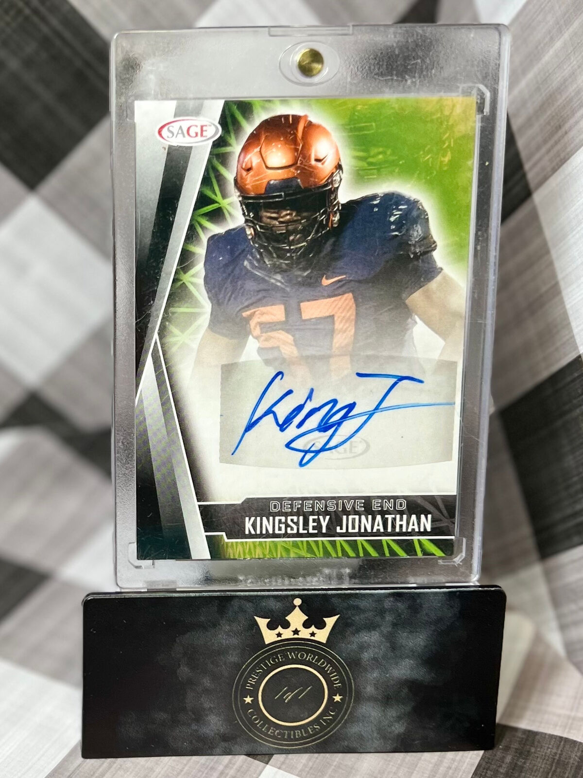 Kingsley Jonathan 2022 Sage Auto #A-KJ