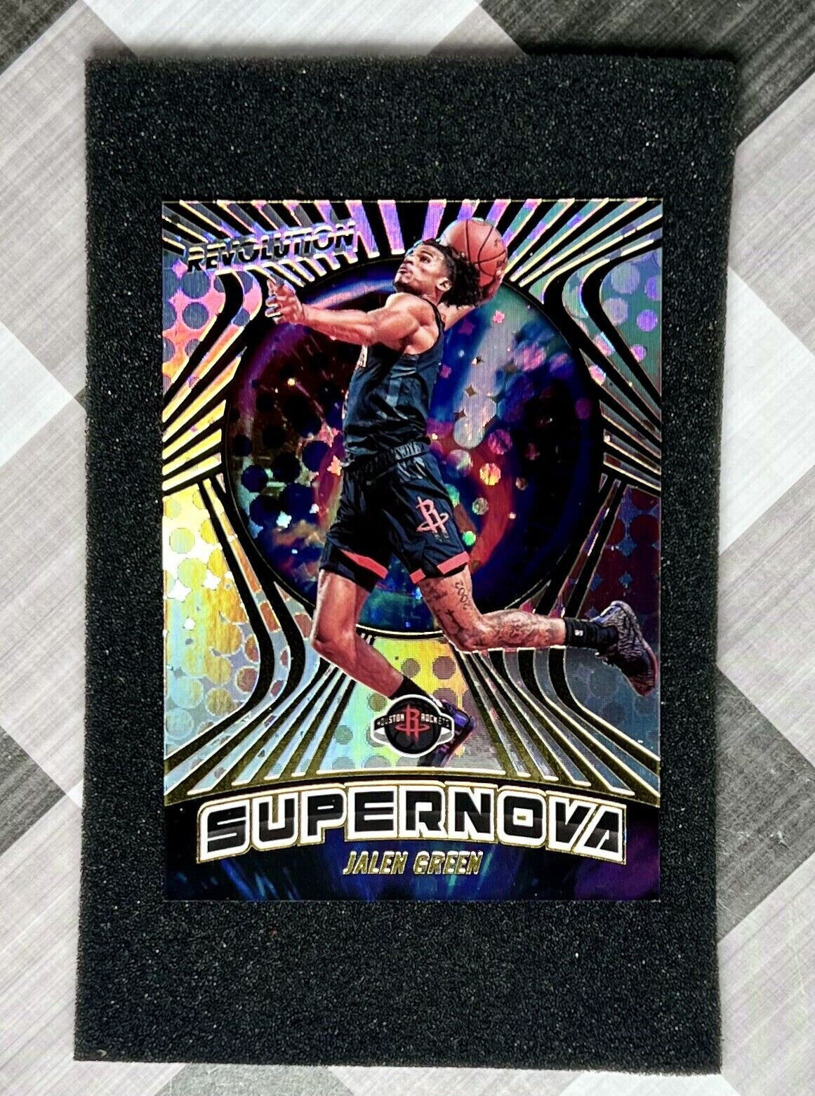 JALEN GREEN 2021-22 Panini Revolution SUPERNOVA ROOKIE #2 ROCKETS RC FIBA MVP SP