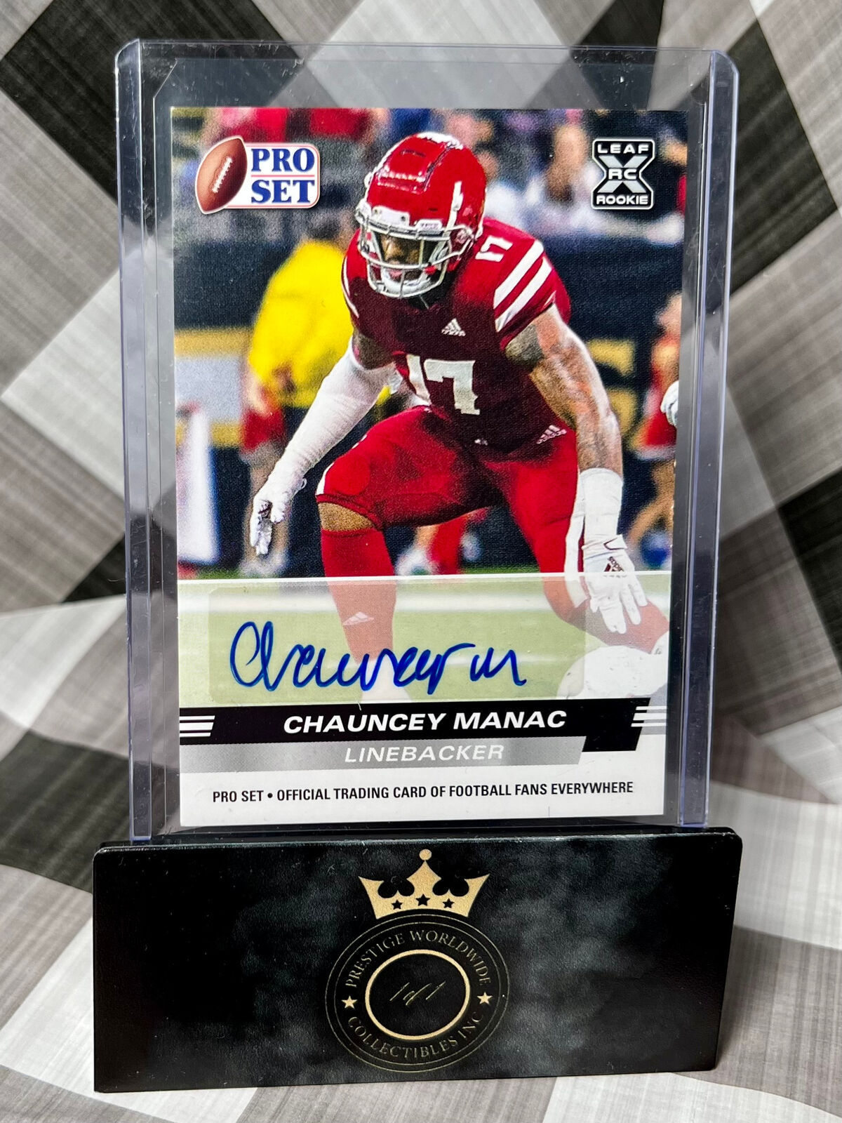 Chauncey Manac 2022 Leaf Pro Set Auto #PSA-CM1