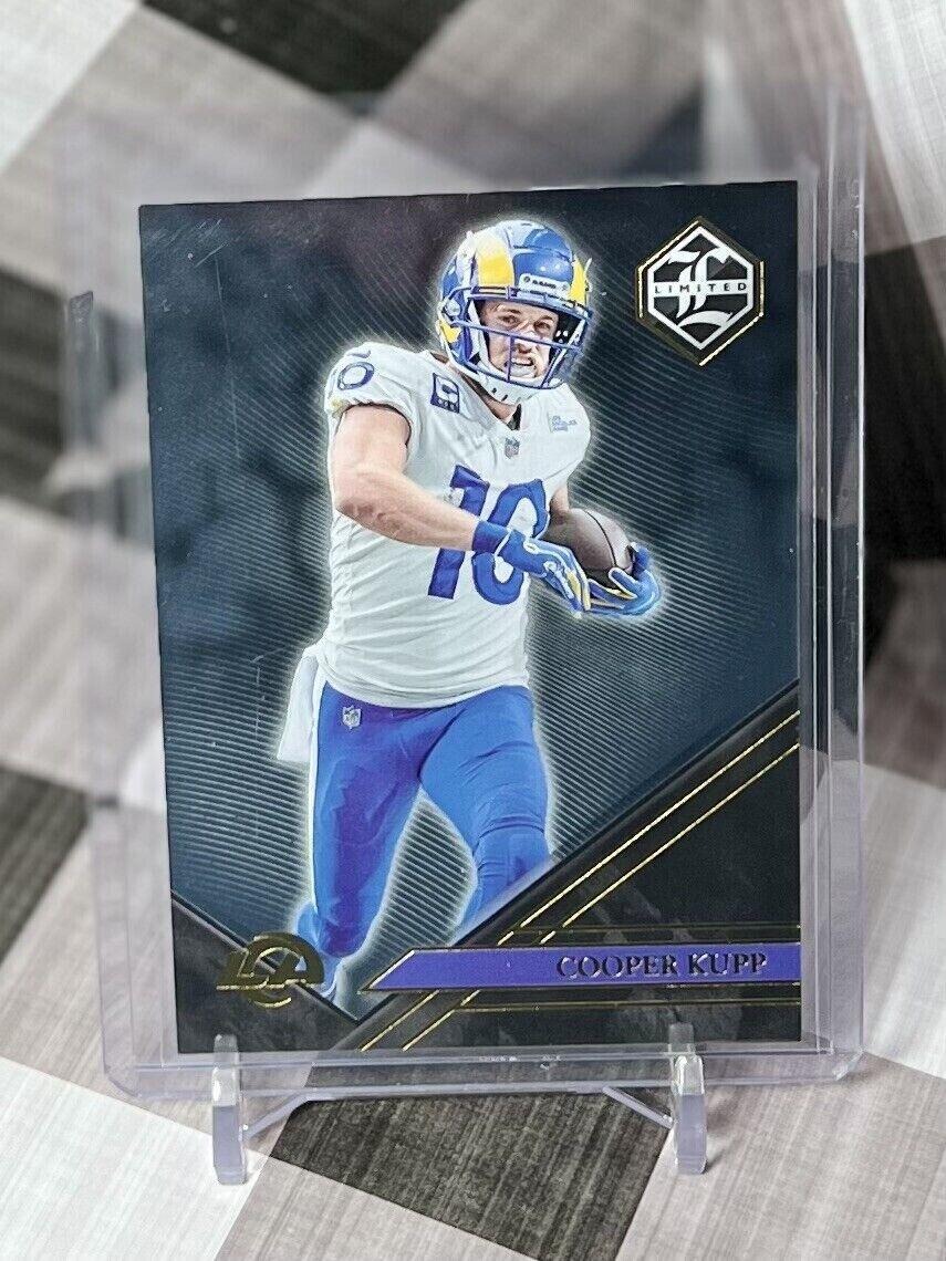 ๐๐ฅ COOPER KUPP 2022 Panini Limited Base #52 - LA RAMS & EWU WALTER PAYTON ๐๐ฅ