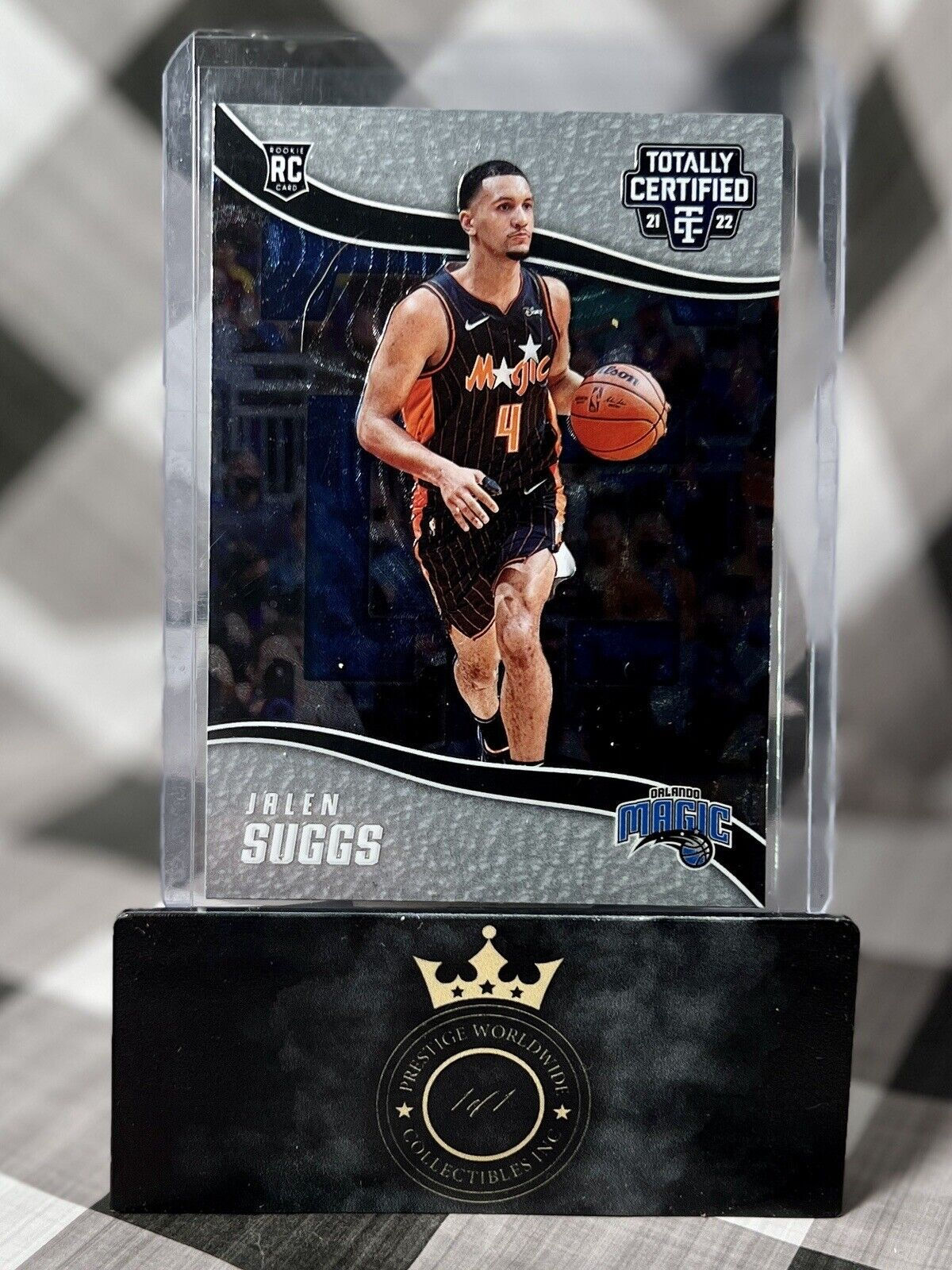 JALEN SUGGS 2021-22 Panini Chronicles Totally Certified Rookie #707 ORL Magic