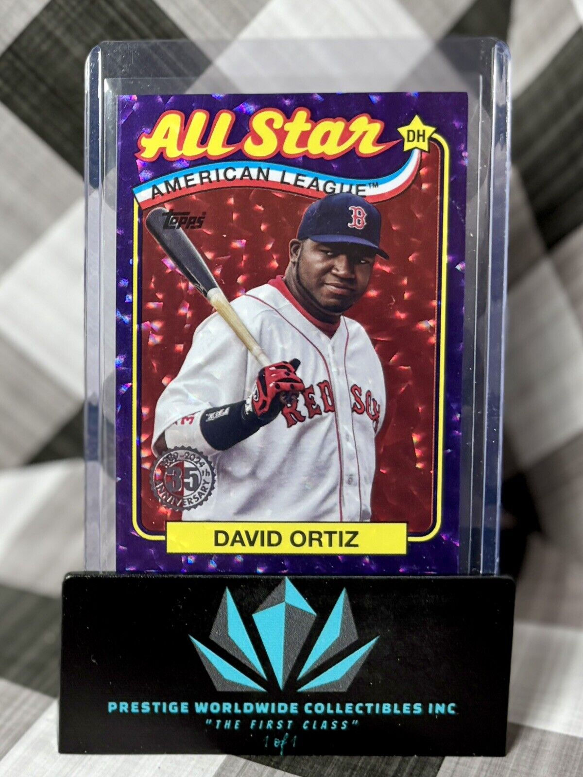 David Ortiz 2024 Topps Series 2 All Star Purple /75 #89ASB-21 Boston Red Sox