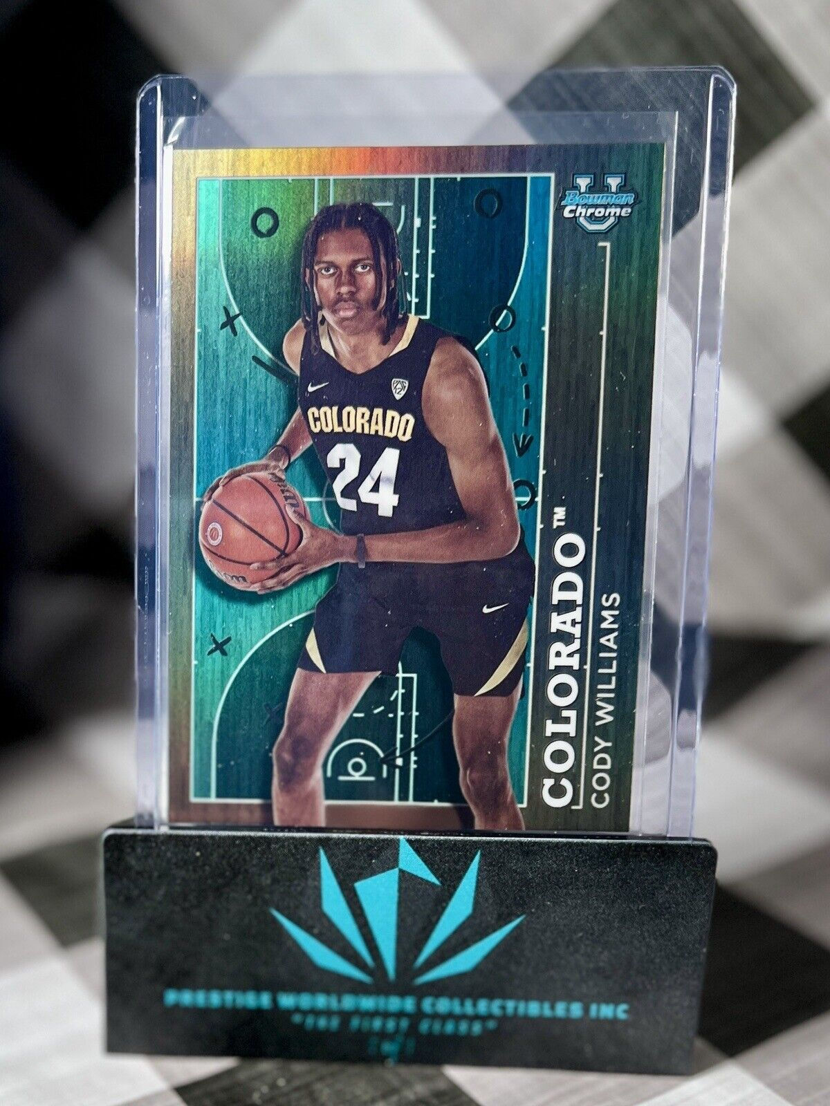 Cody Williams 2023-24 Bowman U Chrome Prodigal Aqua Refractor /150 #PP-10 COL