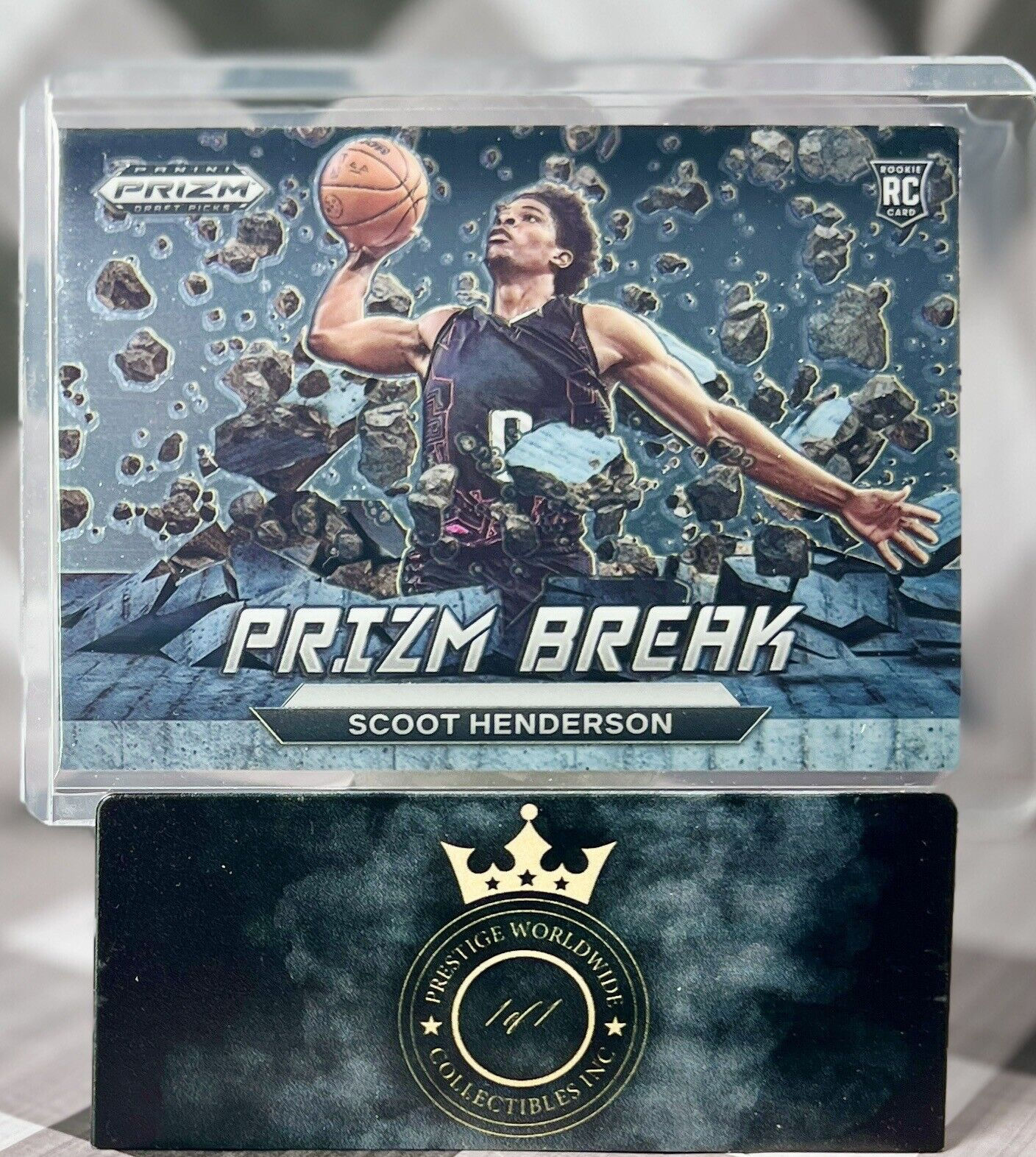 Scoot Henderson 2023 Panini Prizm Draft Picks Rookie PrizmBreak #20 Portland RC