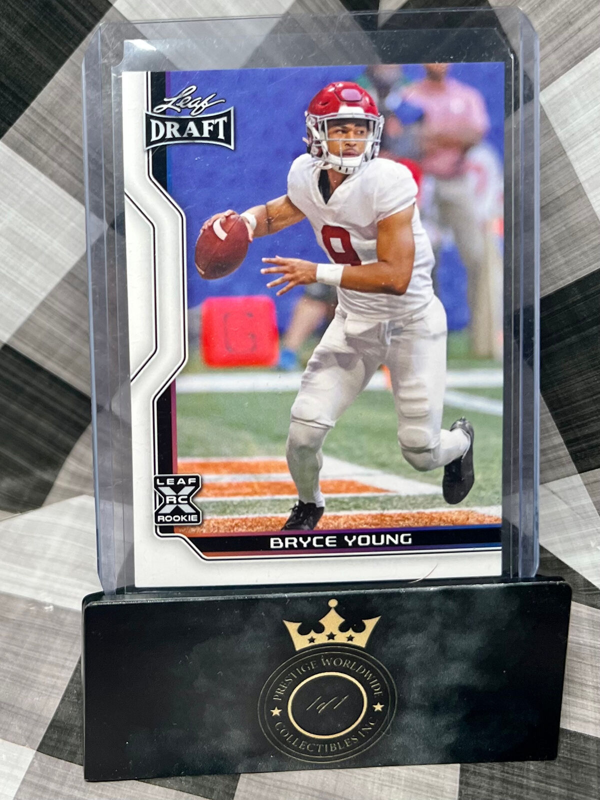 Bryce Young 2023 Leaf Draft Rookie #B1-5 - Panthers RC