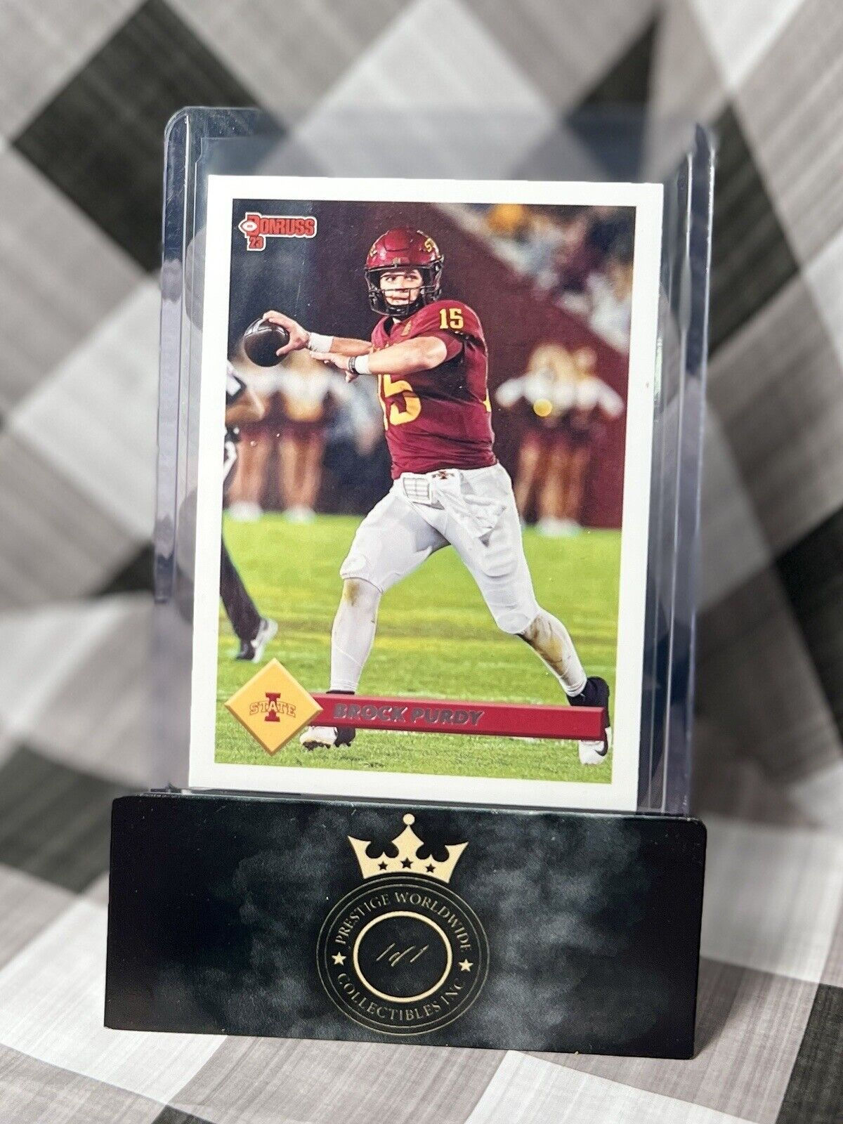 Brock Purdy 2023 Chronicles Draft Picks Donruss Retro #13 ISU Cyclones SF 49ers