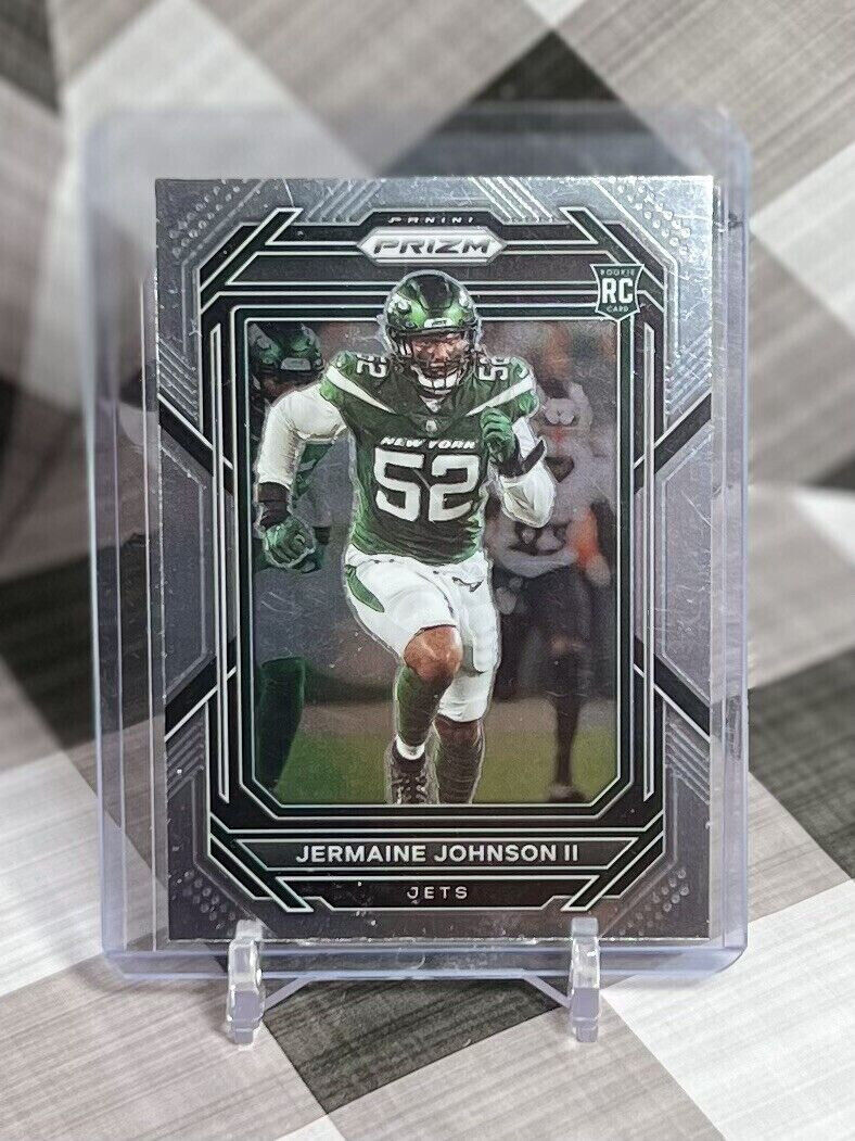 2022 Panini Prizm Jermaine Johnson II Rookie Base #375 - New York Jets & FSU RC