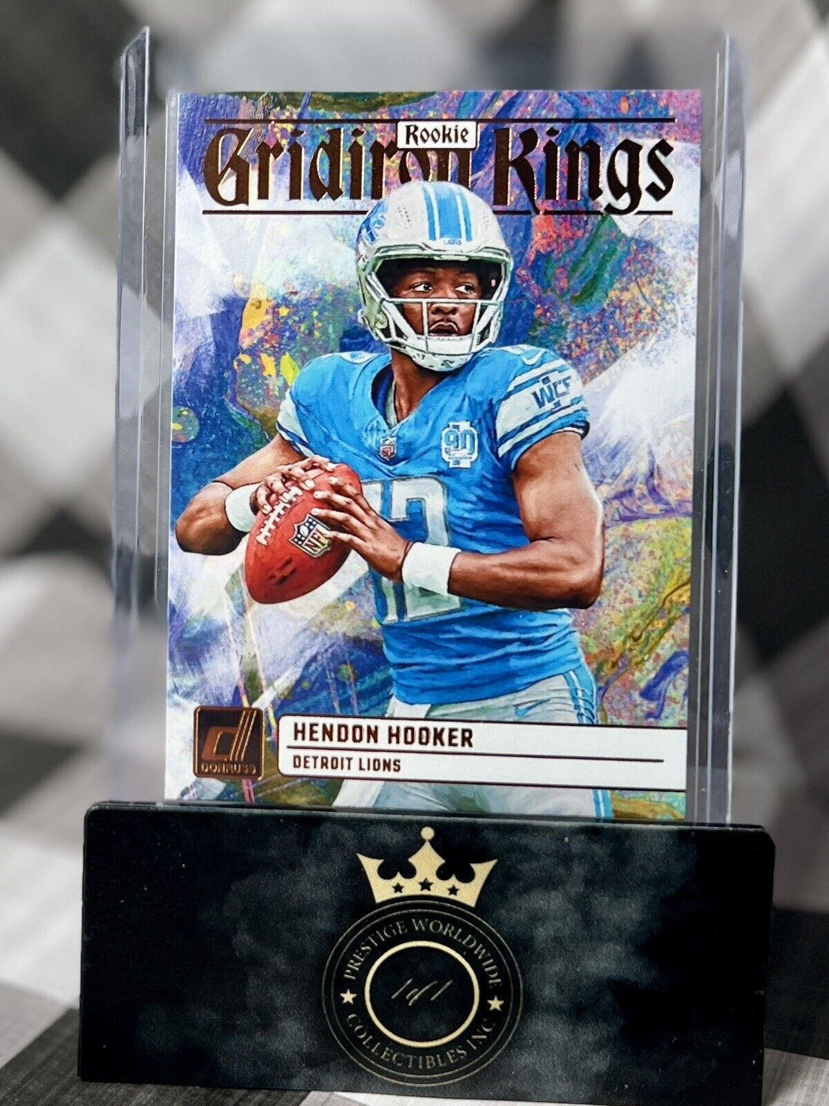 Hendon Hooker 2023 Panini Donruss Gridiron Kings Rookie #RGK-18 Detroit Lions RC