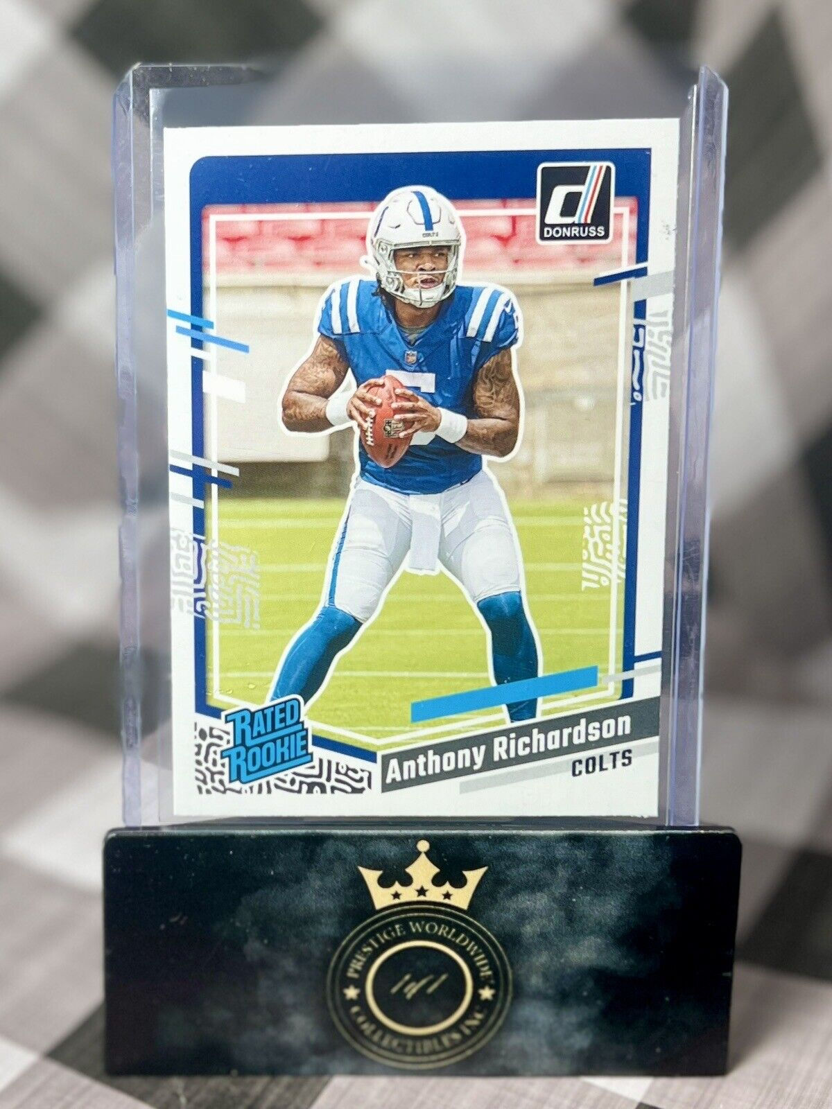 Anthony Richardson 2023 Panini Donruss Rated Rookie #343 Indianapolis Colts RC