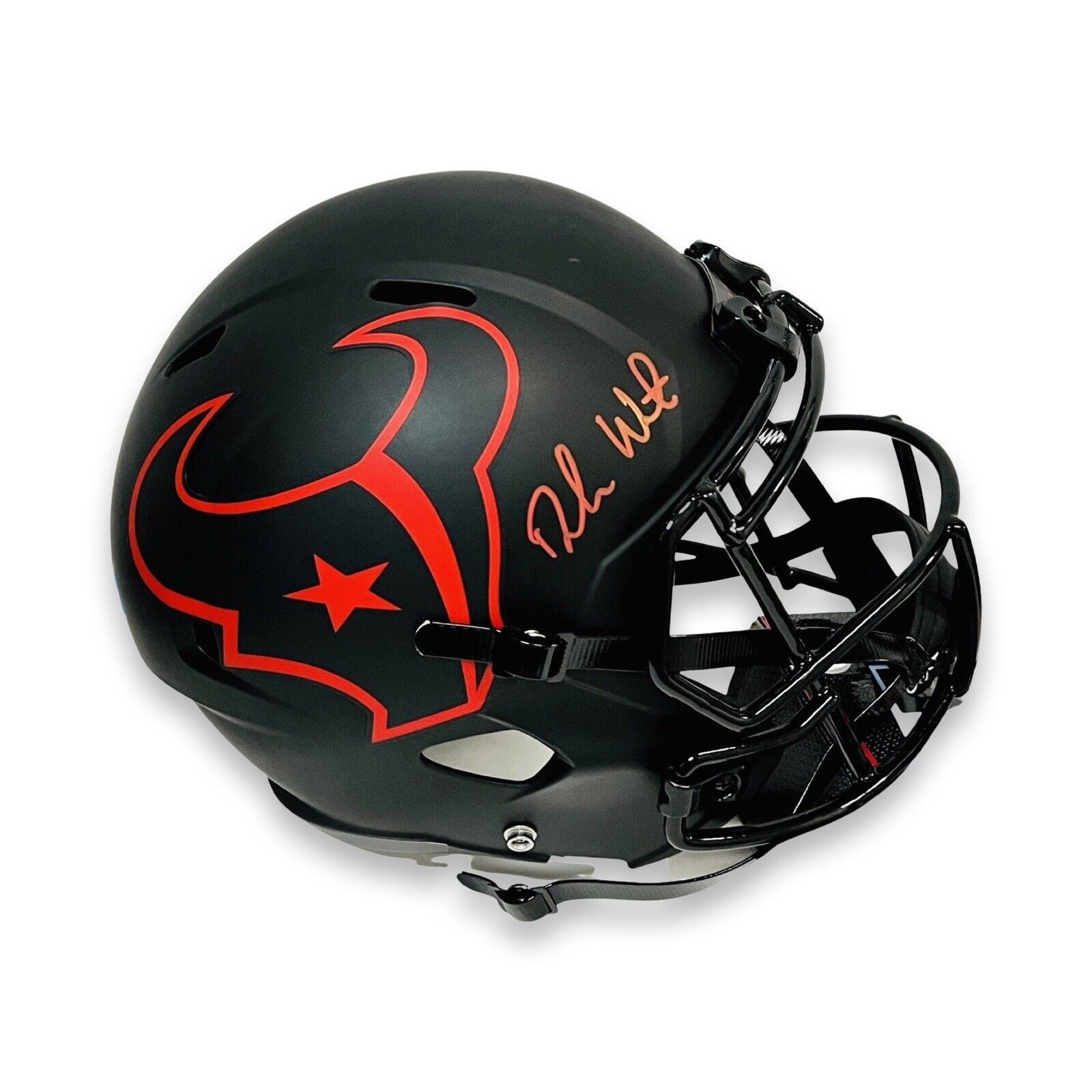 Deshaun Watson Signed Houston Texans Riddell Full Size Helmet (Beckett)