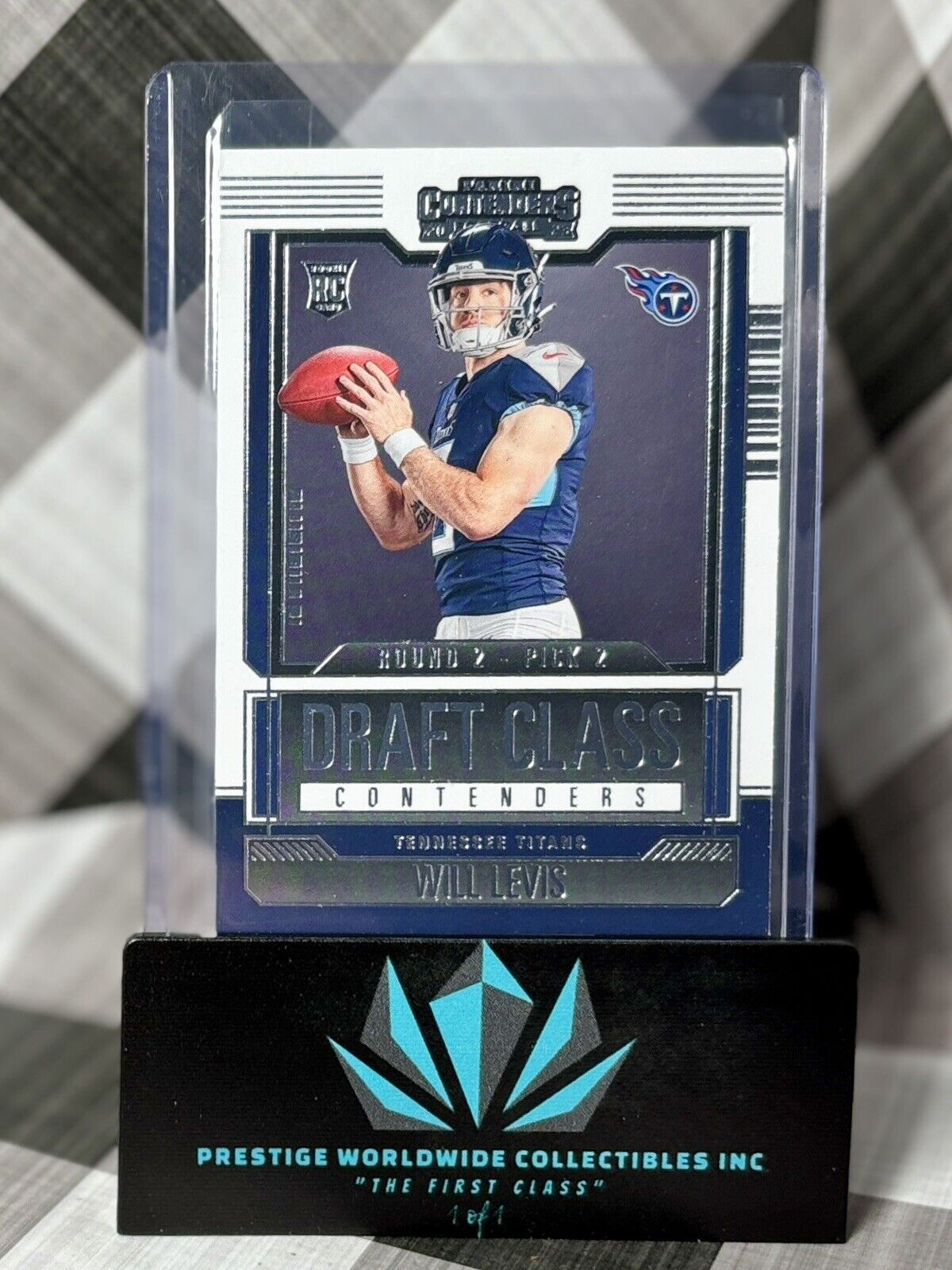 Will Levis 2023 Contenders Draft Class Contenders Rookie #25 Tennessee Titans RC