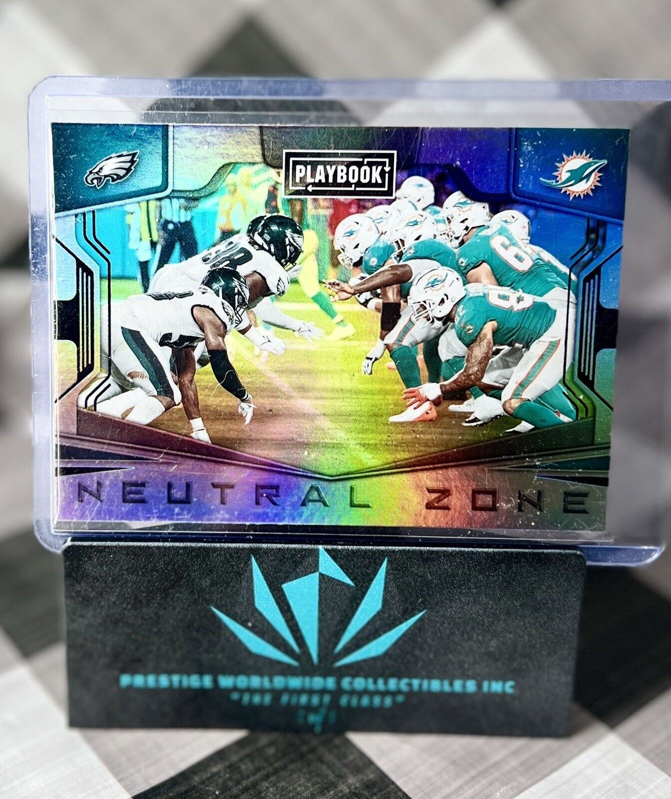 Eagles & Dolphins 2022 Panini Playbook Neutral Zone Insert #NZ-6