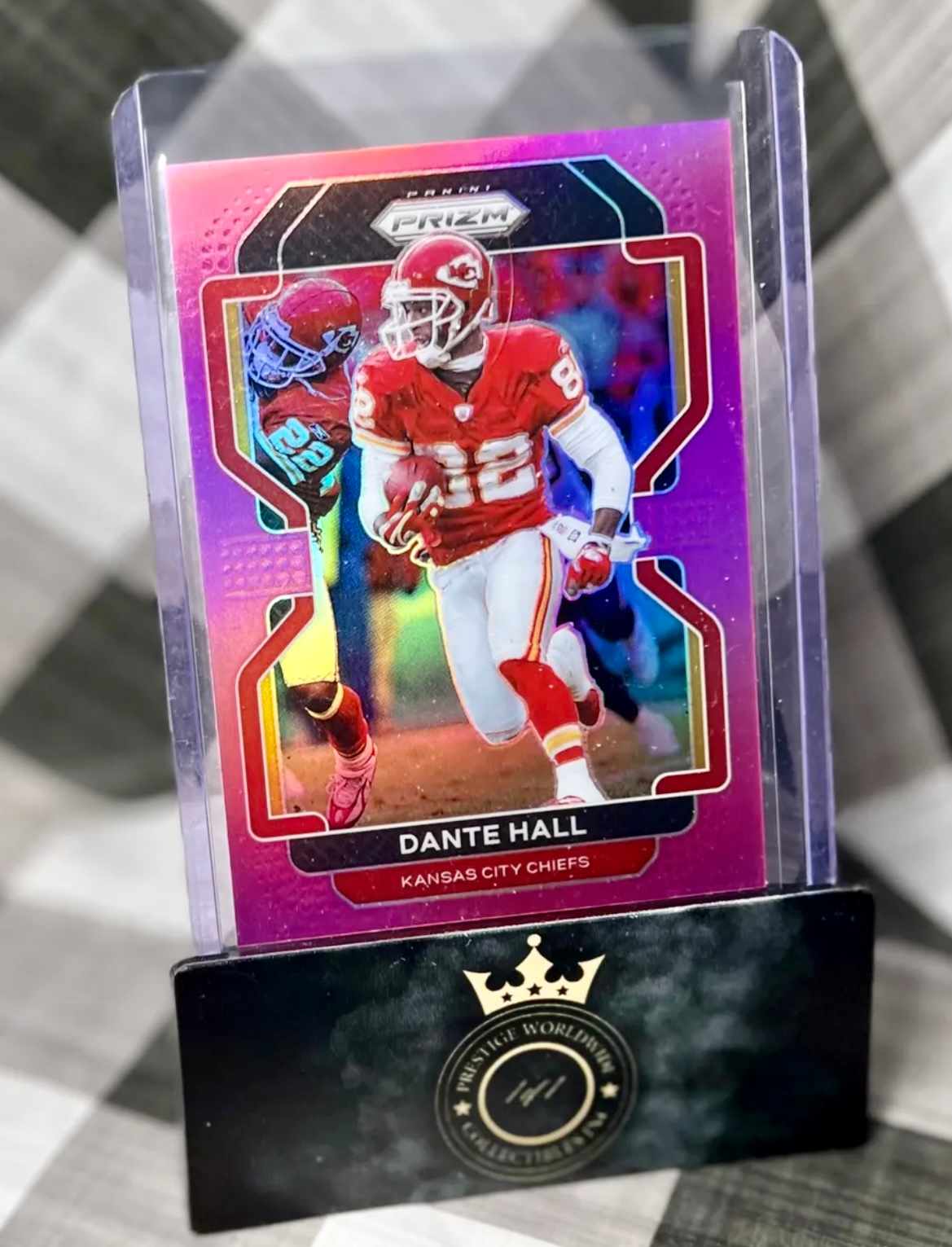 Dante Hall 2021 Pink Prizm #197 - KC Chiefs