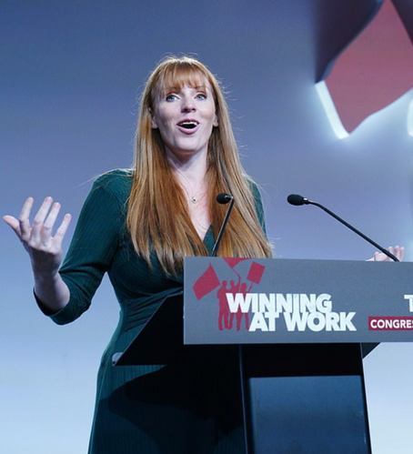 ANDREW PIERCE: No wonder a bully boy threw me out before Angela Rayner arrived. Just look what she's promising her union paymasters...