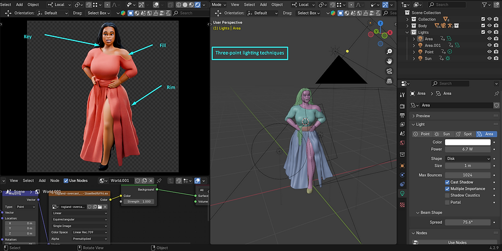 Three-point-Lighting-Techniques