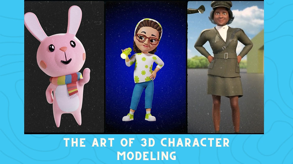 the-Art-of-3D-Character-Modeling
