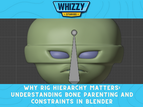 Why Rig Hierarchy Matters: Understanding Bone Parenting and Constraints in Blender