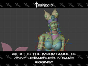 What Is the Importance of Joint Hierarchies in Game Rigging?
